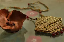 प्रभा ✺ Brass Necklace { 5 }